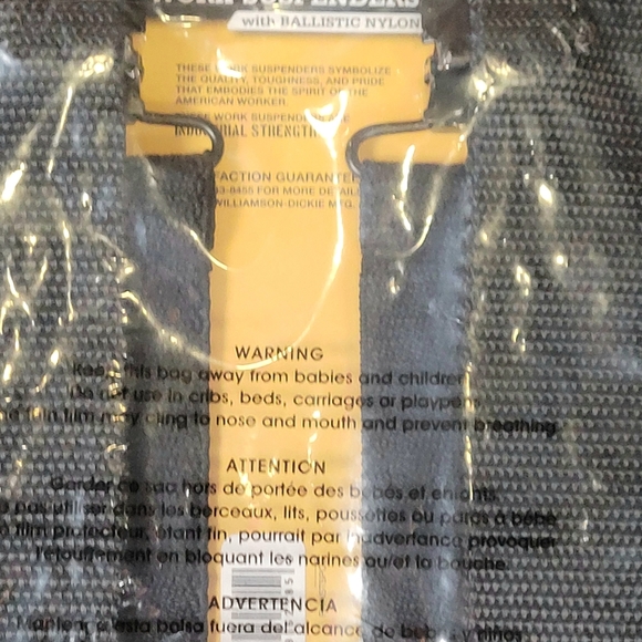 Dickies Men's Work Suspenders 1S (one size) - Picture 5 of 6